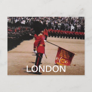 Trooping the Colours London UK postcard