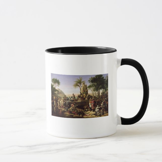 Troops halted on the Banks of the Nile Mug (Right)