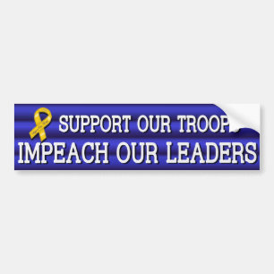 Troops Leaders Sticker Blue