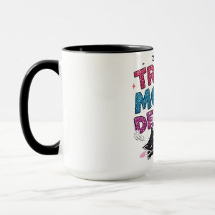 Trop de Monde Dehors – Black Cat Coffee Mug