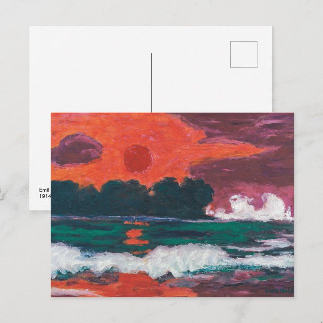 Tropensonne | Emil Nolde | Postcard (Front/Back)