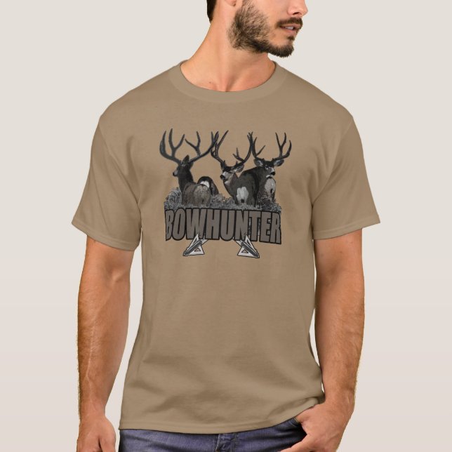 Trophy Bucks Bowhunter T-Shirt (Front)