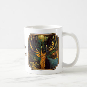 Trophy Bull Elk in Autumn Coffee Mug