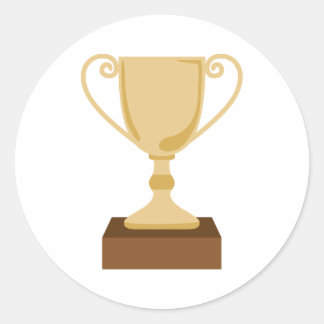 Trophy Classic Round Sticker