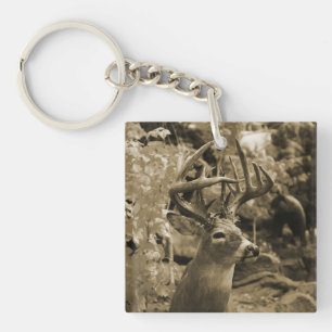 Trophy Deer Key Ring