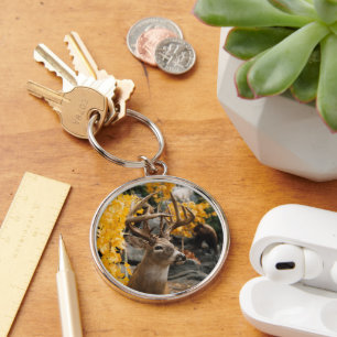 Trophy Deer Key Ring