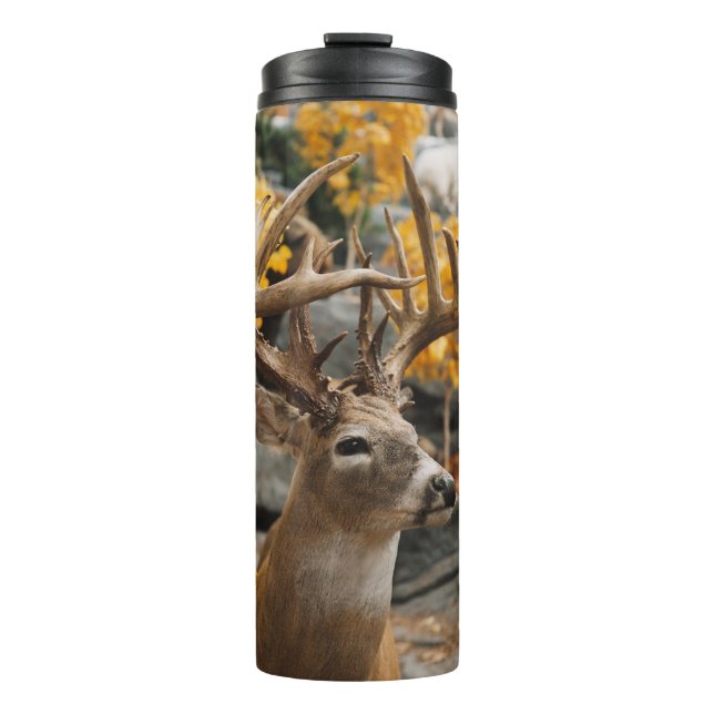 Trophy Deer Thermal Tumbler (Front)