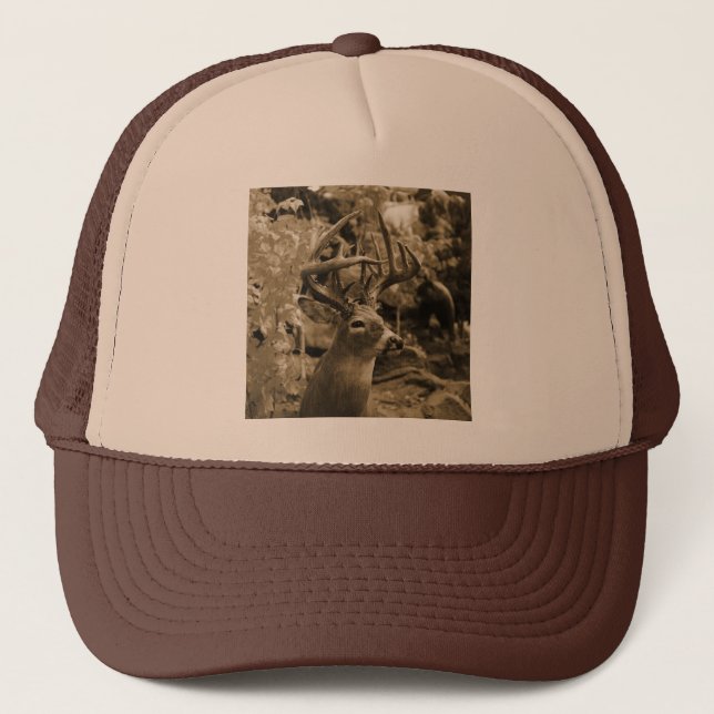Trophy Deer Trucker Hat (Front)