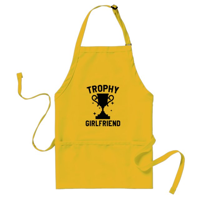 Trophy Girlfriend Standard Apron (Front)