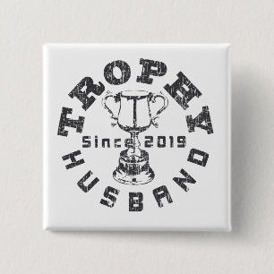 Trophy Husband 2019 Button