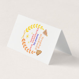 Trophy Husband Fueled by Christmas Tree Cakes Business Card