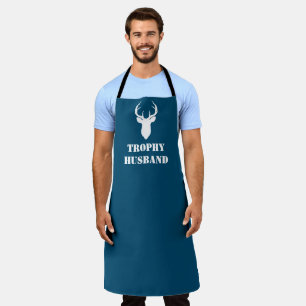 Trophy Husband Funny Men's Gift Hunting Gift Apron