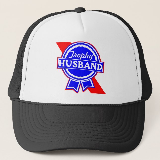 Trophy Husband Trucker Hat (Front)