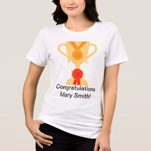 Trophy & Medals Tri-Blend Shirt