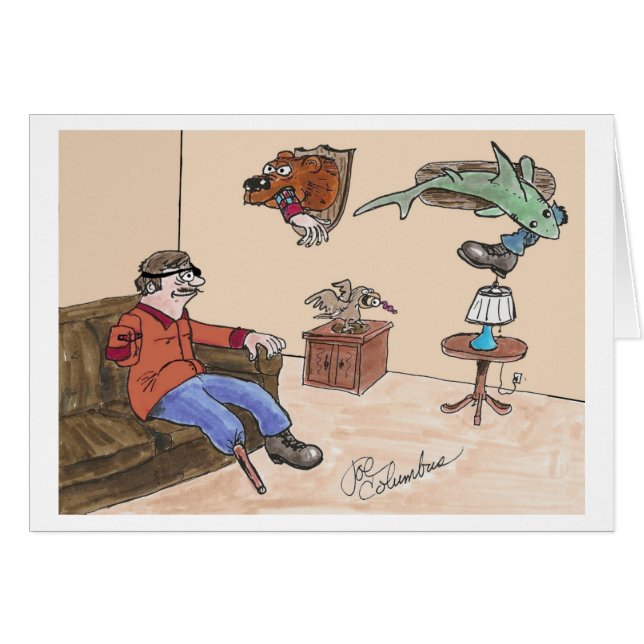 TROPHY ROOM card (Front Horizontal)