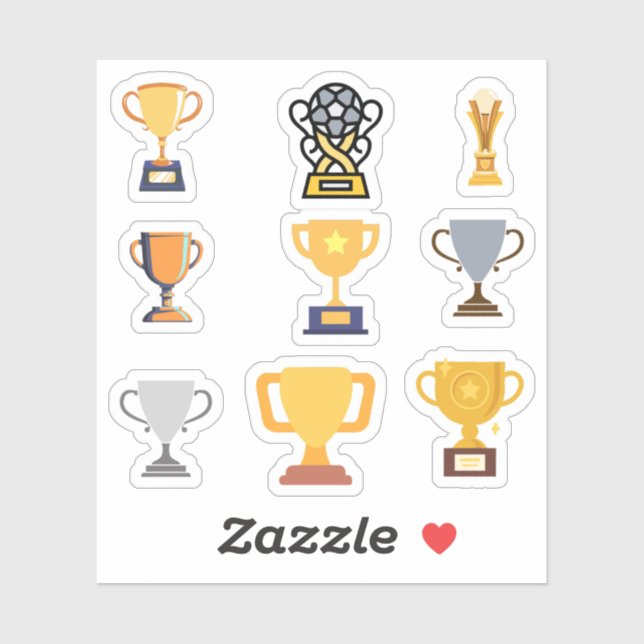 Trophy Stickers (Sheet)