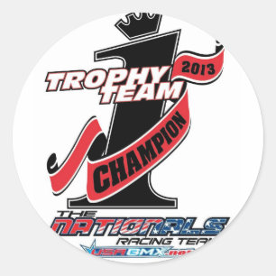 trophy team sticker