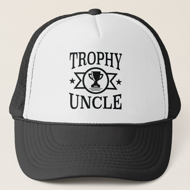 Trophy Uncle Trucker Hat (Front)