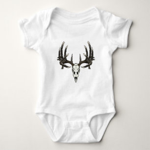 Trophy Whitetail buck Baby Bodysuit