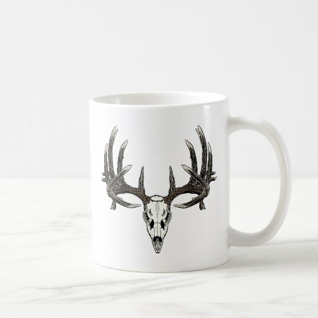 Trophy Whitetail buck Coffee Mug (Right)