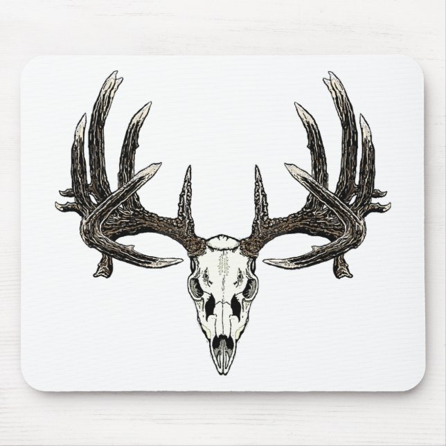 Trophy Whitetail buck Mouse Mat (Front)
