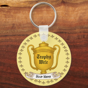 Trophy Wife Key Ring