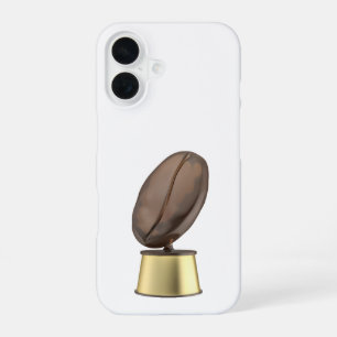Trophy with coffee bean iPhone 16 case
