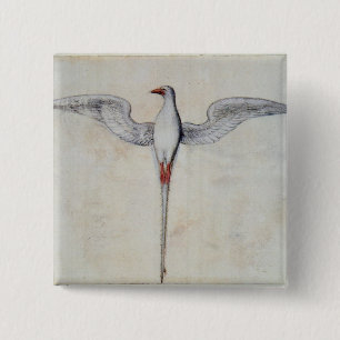 Tropic Bird 15 Cm Square Badge