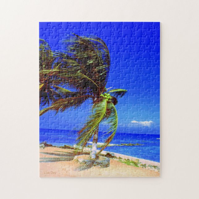'Tropic Breeze' Jigsaw Puzzle (Vertical)