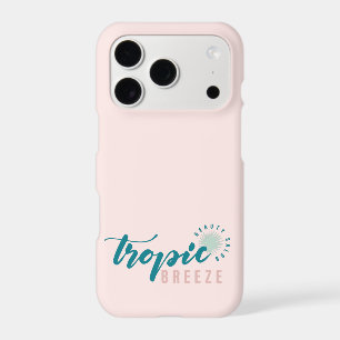 Tropic Breeze Teal Mint & Pink Company Logo