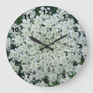 Tropic Flower Wall Clock