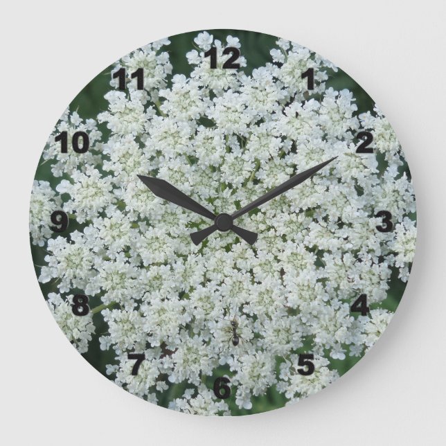 Tropic Flower Wall Clock (Front)