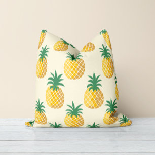 Tropic Gold Pineapple Yellow Hues Cushion