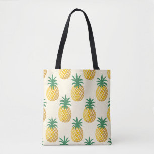 Tropic Gold Pineapple Yellow Hues Tote Bag