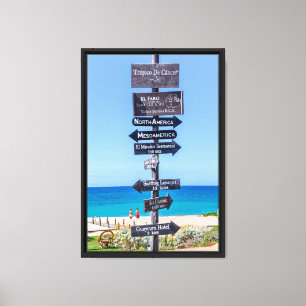 Tropic of Cancer Todos Santos Canvas Print