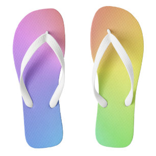 Tropic Rainbow Colours Flip Flops