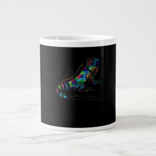 Tropic Reptile Zoo Keeper Gift Idea Iguana Premium Large Coffee Mug