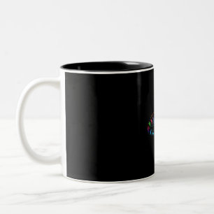 Tropic Reptile Zoo Keeper Gift Idea Iguana Premium Two-Tone Coffee Mug