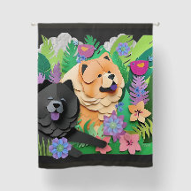 TROPIC TANGO red black chow 