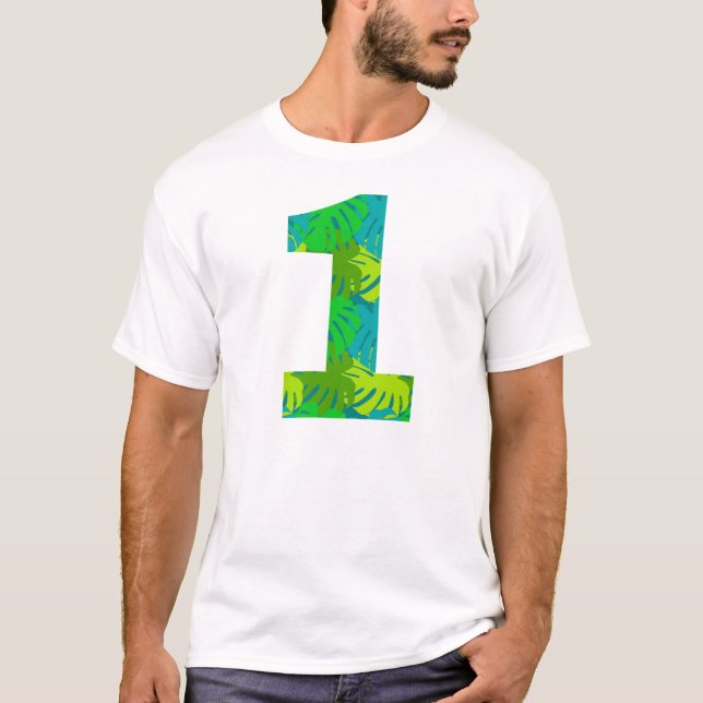 Tropical 1 Summer Holiday Mens/Womens T-Shirt (Front)