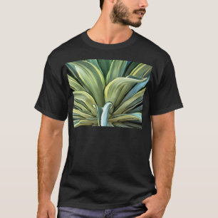 Tropical Agave Realism Art T-Shirt