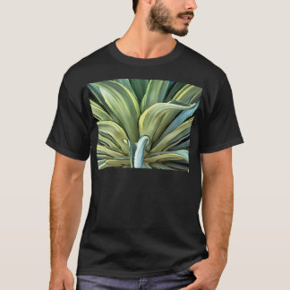 Tropical Agave Realism Art T-Shirt