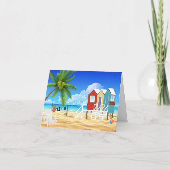 Tropical All Occasion Notecards (Front)
