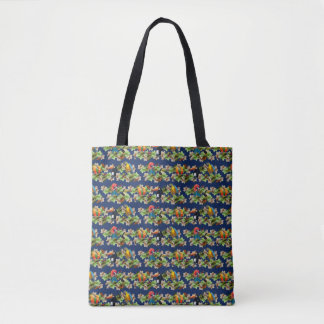 Tropical All-Over-Print Bag (Navy)