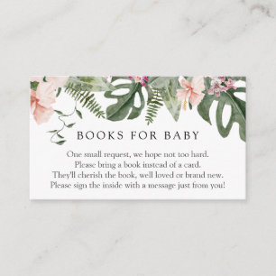 Tropical Aloha Baby Books for Baby Enclosure