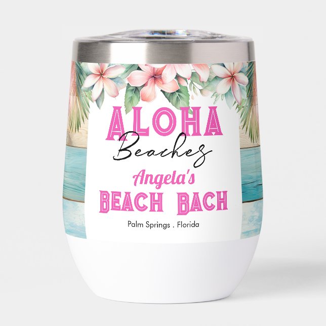 Tropical Aloha Beach Bachelorette Party (Front)