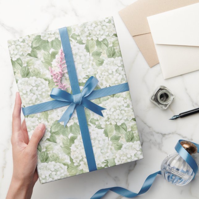 Tropical Aloha Beach Coral Wrapping Paper (Gifting)