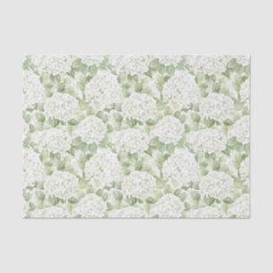 Tropical Aloha Beach Hydrangea Floral Wedding Tissue Paper