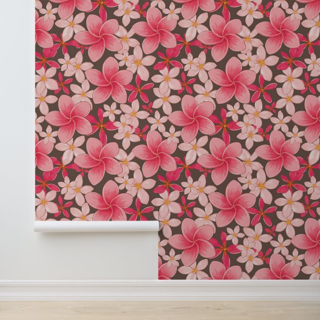 Tropical aloha print wallpaper (Application)