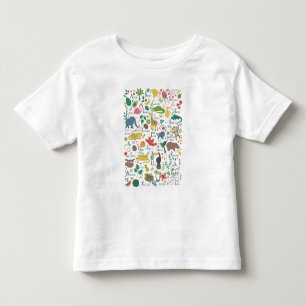Tropical Alphabet for Children Toddler T-Shirt